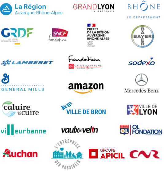 Logos des partenaires